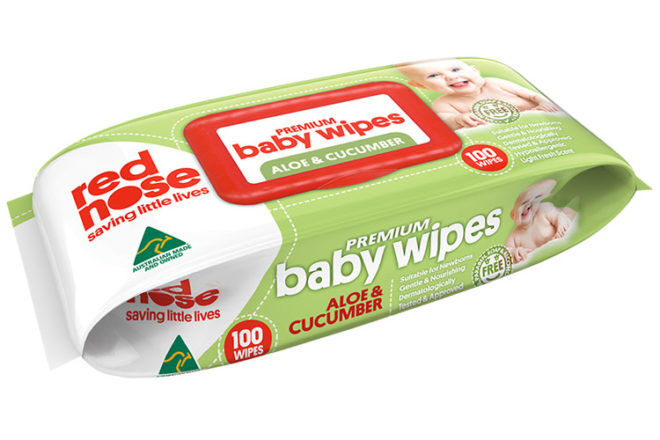 Red Nose Baby Wipes Aloe & Cucumber