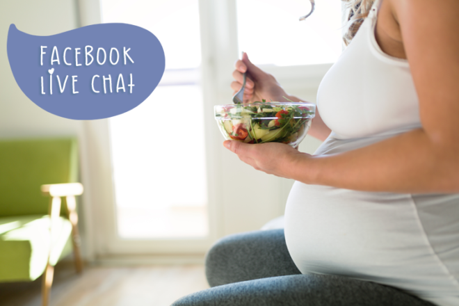 Pregnancy in nutrition - Facebook live chat
