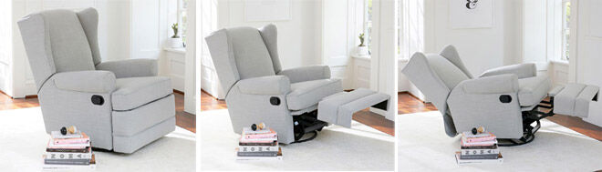 Pottery Barn Kids Winged Back Recliner