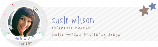 Susie Wilson etiquette expert