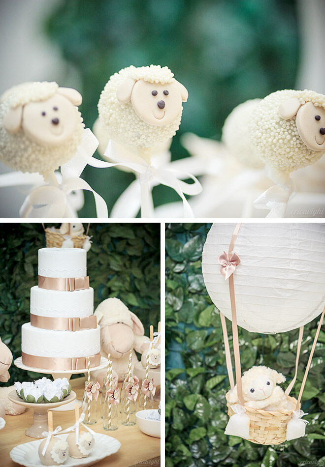 Little Lamb baby shower theme ideas