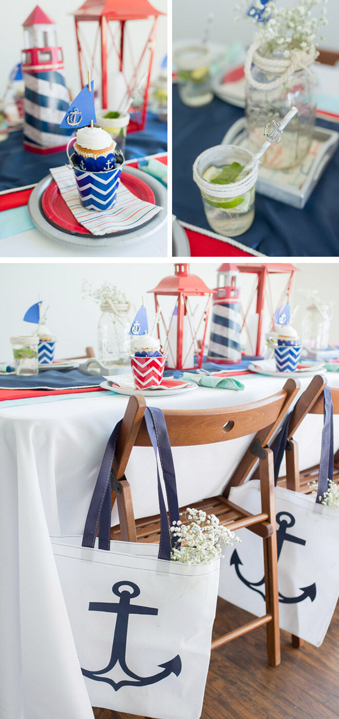 Nautical baby shower ideas