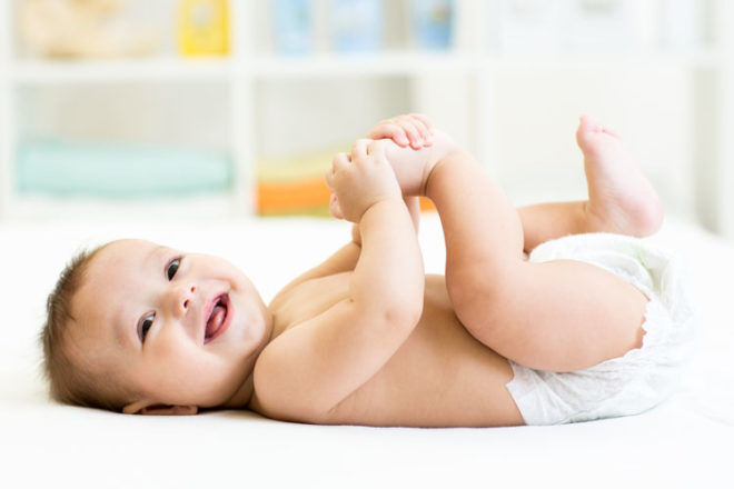 How to change a wriggly baby | Mum's Grapevine