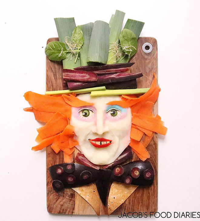 Mad Hatter food creation: Jacobs Food Diary