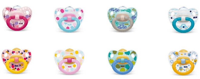 NUK soothers dummy designs