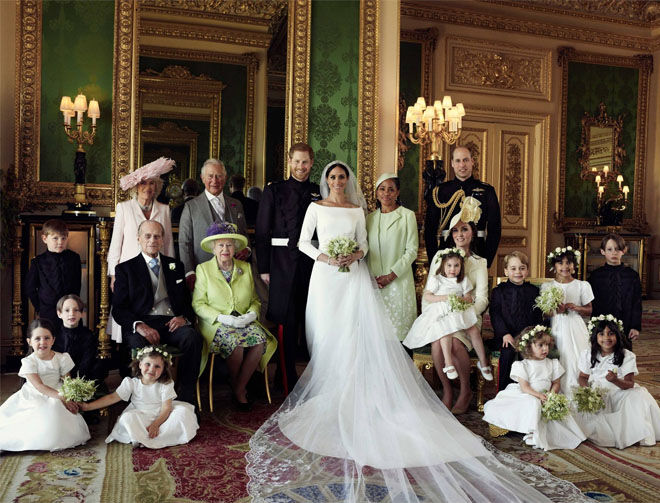 Official Royal wedding portrait