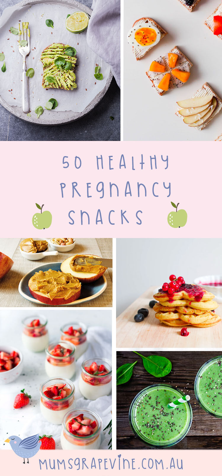 50 healthy pregnancy snack ideas | Mum's Grapevine