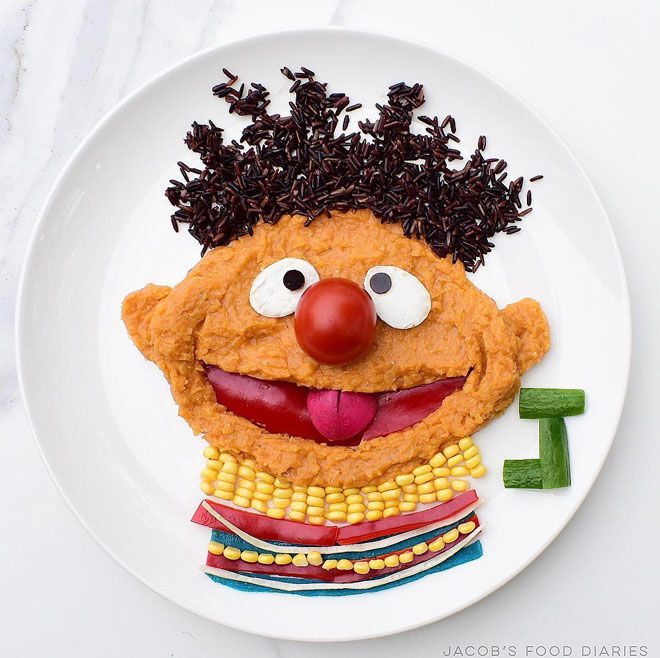 Sesame Street dahl: Jacobs Food Diary