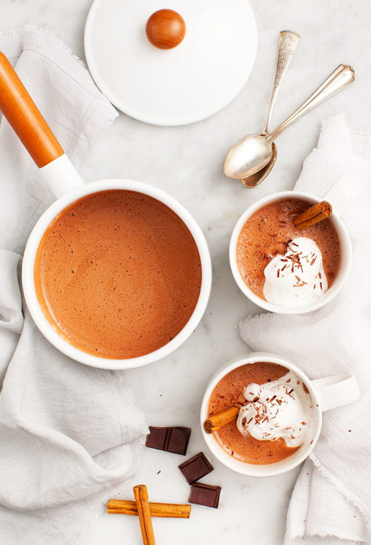 Maca hot chocolate recipe
