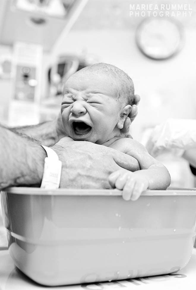 Mariea Rummel Photography first bath