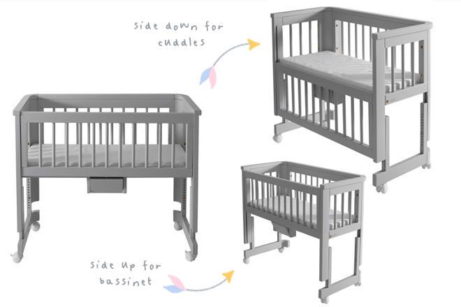 Troll two clearance bedside crib