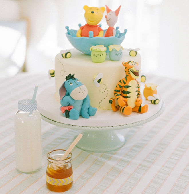 easy winnie the pooh cakes