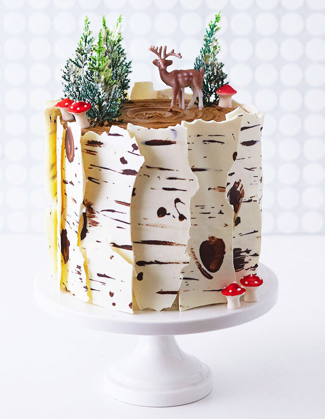 15 Wonderful Woodland Baby Shower Cakes