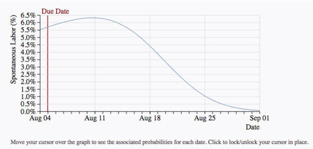 Labor Time Visualization How to Predict When You'll Go Into Labour