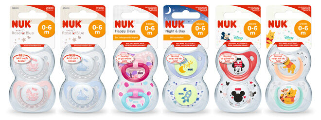 NUK soothers case cleans on the go