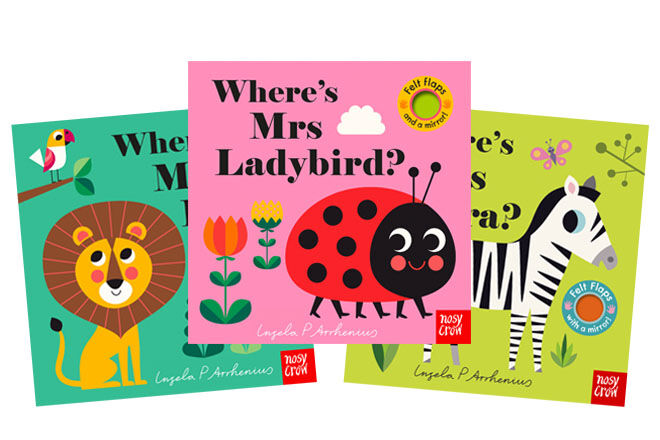 Summer Holiday Accessories: Nosy Crow felt flap books