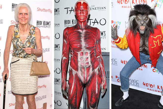 Heidi Klum Halloween outfits