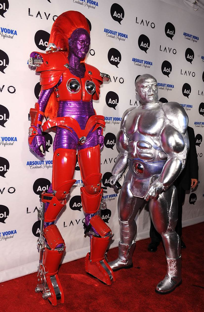 Heidi Klum futuristic costume