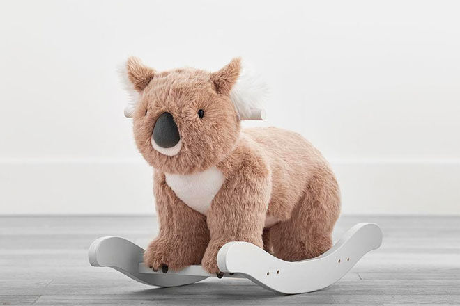 Pottery Barn Kids Koala Bear Plush Rocker