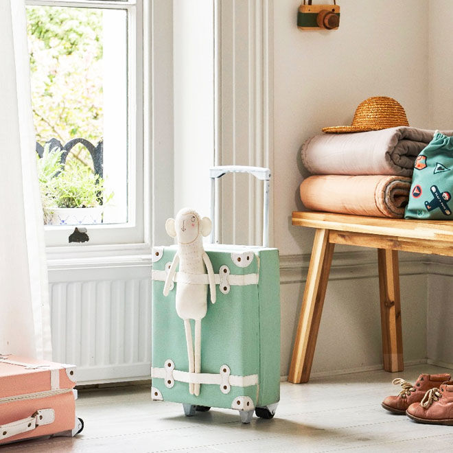 Summer Holiday Accessories: Olli Ella See Ya suitcase