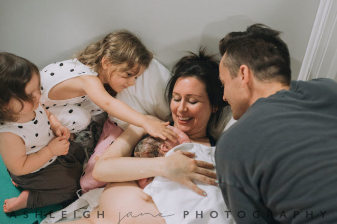 Jennifer Clanfield homebirth