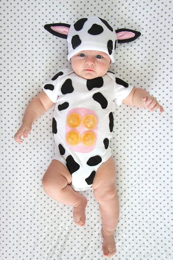 Halloween baby cow