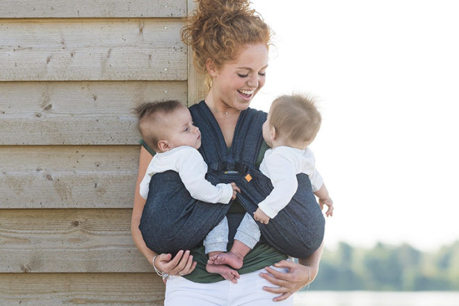 Everything you need to know about babywearing twins | Mum's Grapevine