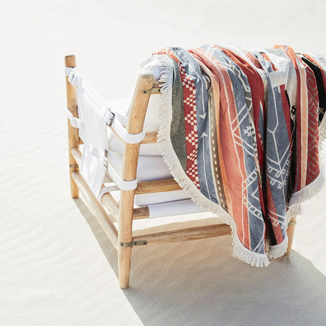 Round beach towels, The Beach People