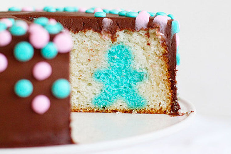 Gender Reveal Cake - A Sweet Surprise your friends and family