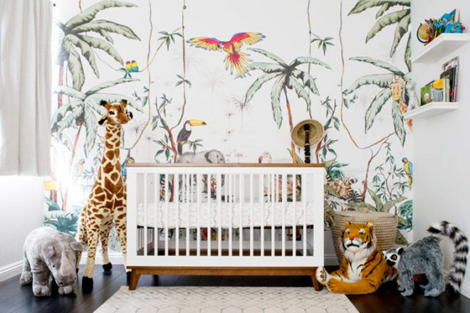 Jungle nursery theme