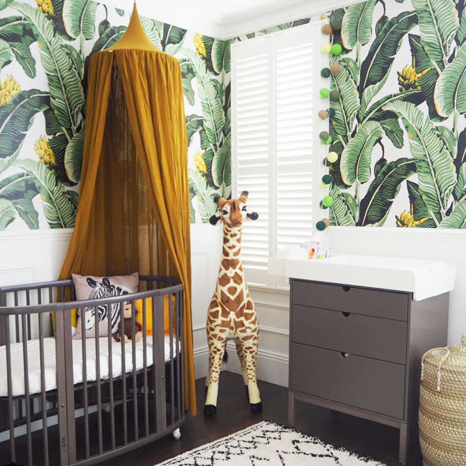 Jungle nursery theme