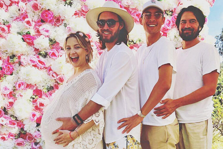 Kate Hudson's pregnancy & baby journey