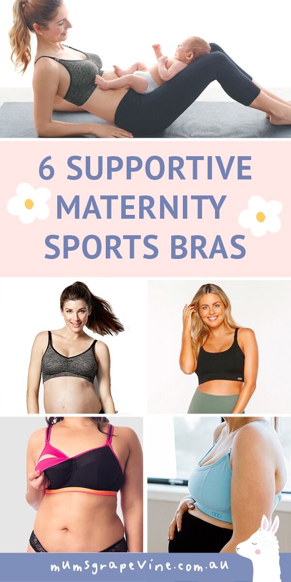 6 supportive maternity sports bras for expecting mums | Mum's Grapevine