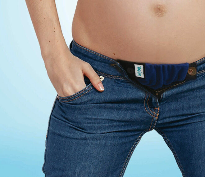 Waist Extender - Easy DIY to make Pre-Pregnancy Pants Fit Longer