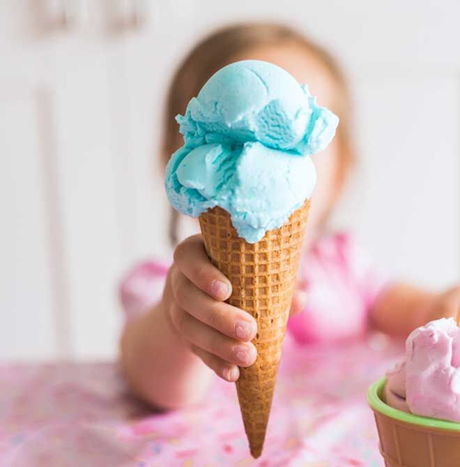 Ice cream playdough you can eat