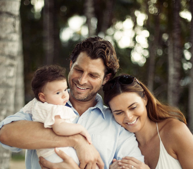 Hamilton Island baby's first holiday