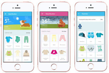 BabyWeather App: chooses baby's outfit based on the weather