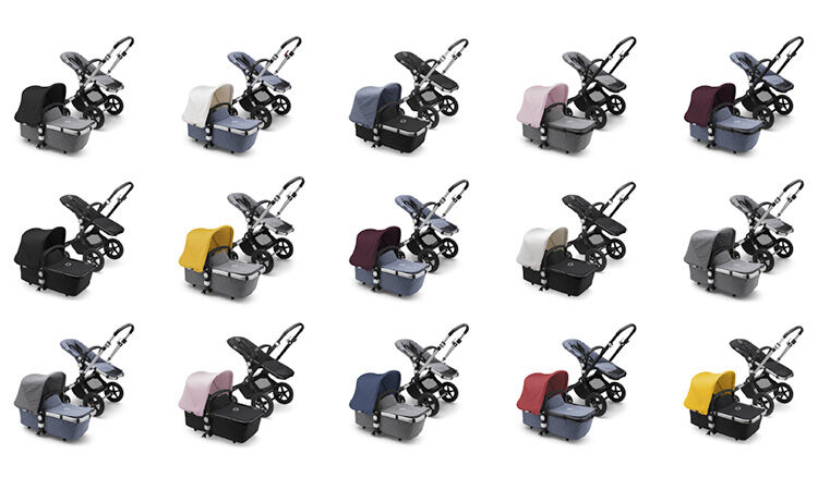 Bugaboo cameleon 3 plus colour range