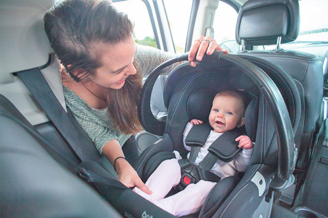 how to install a baby capsule in a car | Mum's Grapevine
