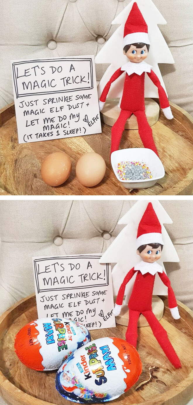 Elf on the Shelf Kinder Surprise