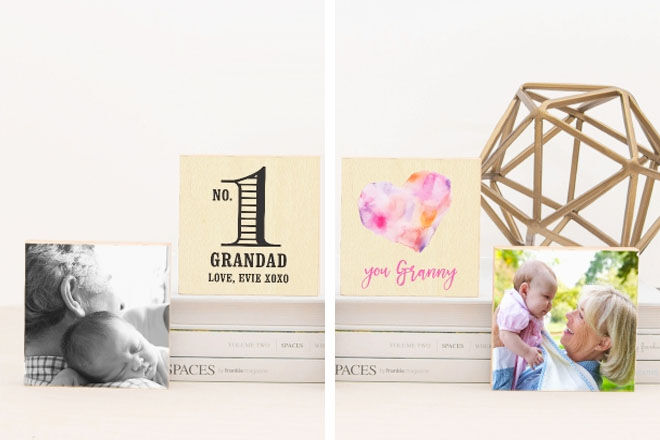 Grandparent photo blocks, Love JK