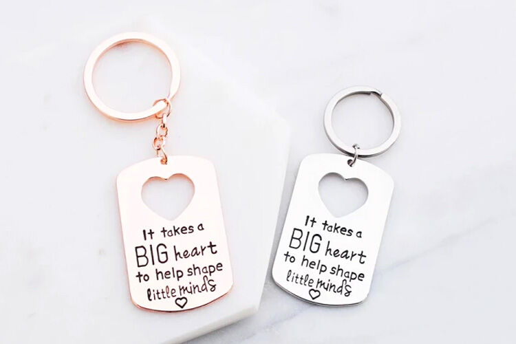 Teacher Keyring gift diea