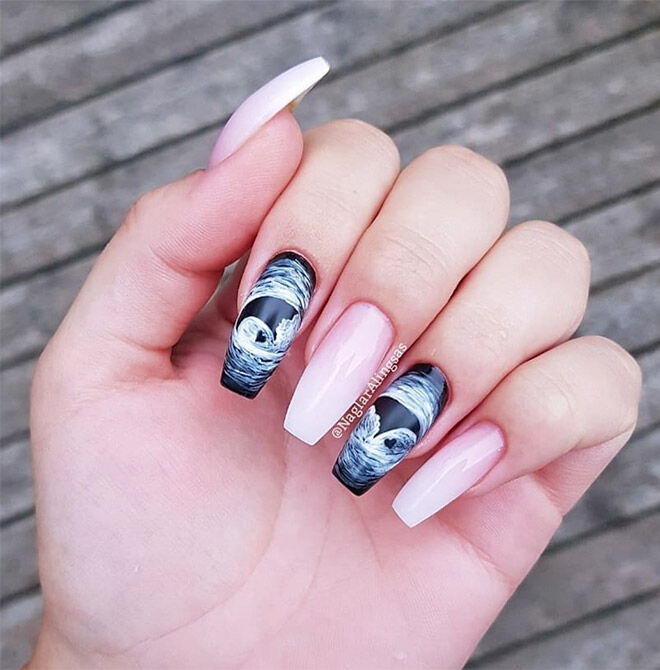 Ultrasound nail art is the latest pregnancy announcement trend Mum's