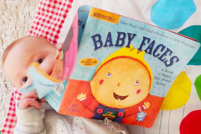 Indestructible Books for teething babies