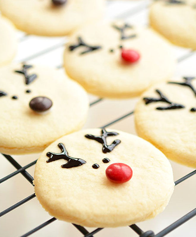 Easy reindeer Christmas cookies