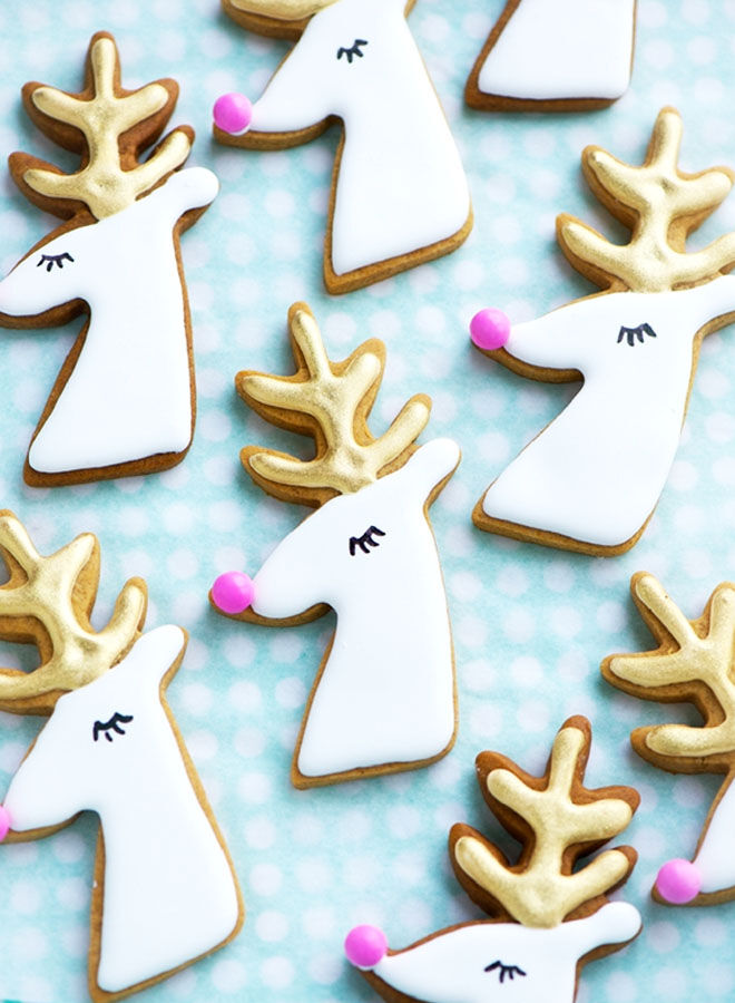 Reindeer Christmas cookies