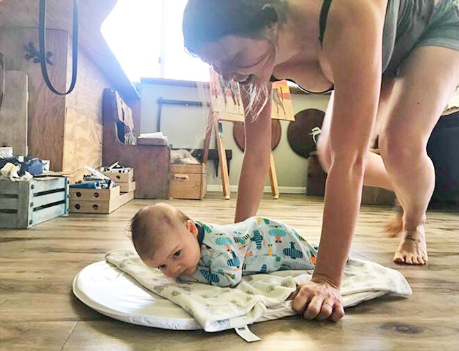 Tummy time tip