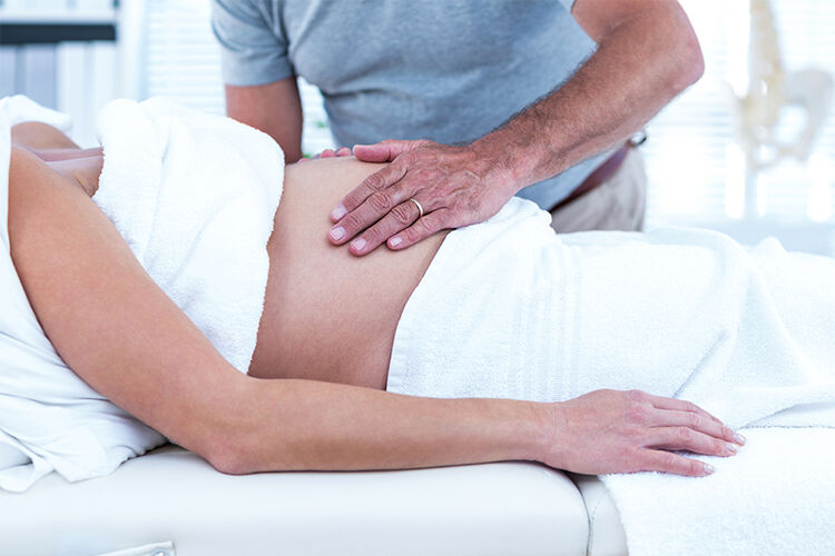 pregnancy pampering massage