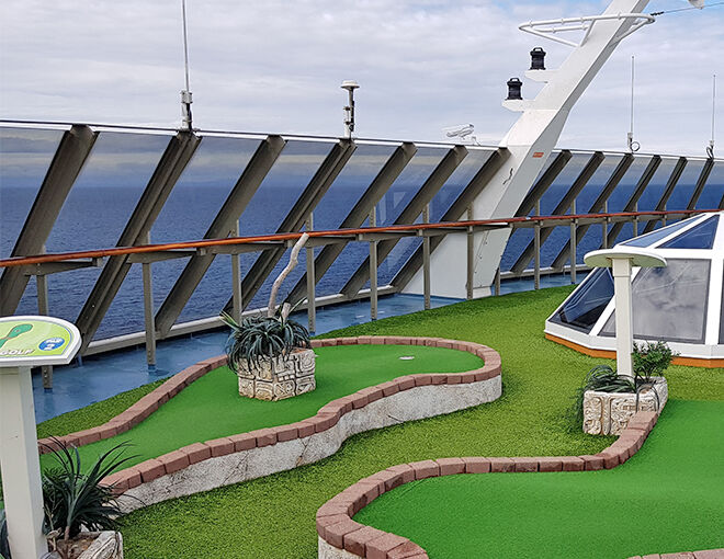 Carnival Legend mini golf