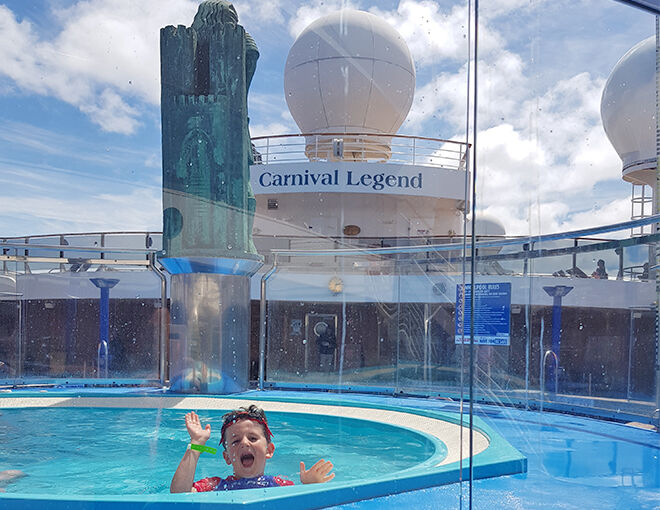 Carnival Legend pool review